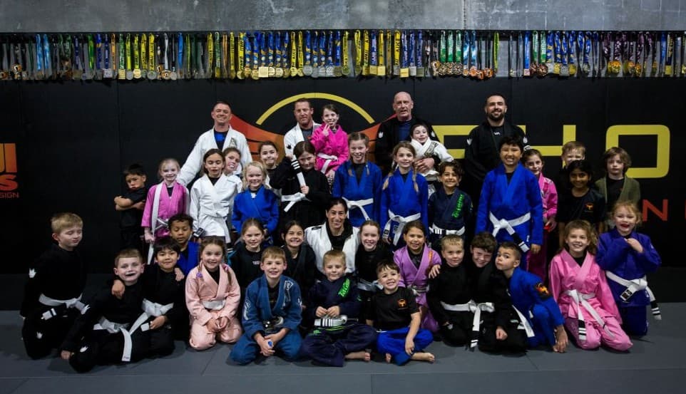Phoenix Training Centre kids BJJ class in Bacchus Marsh