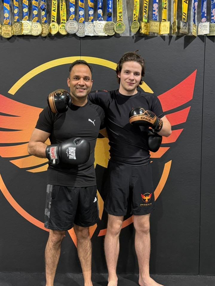 Muay Thai class at Phoenix Training Centre
